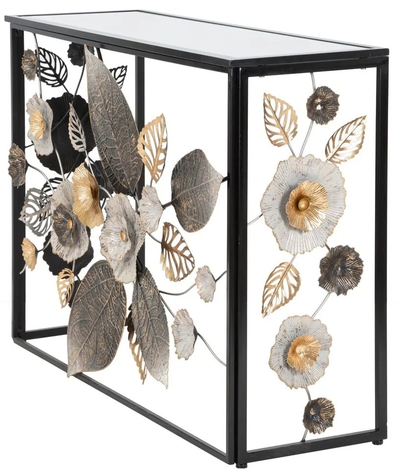 Черна конзолна маса 42x112 cm Glam Dark - Mauro Ferretti