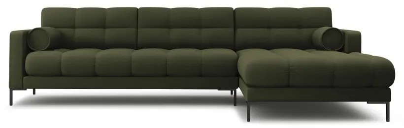 Зелен ъглов диван (десен ъгъл) Bali – Cosmopolitan Design