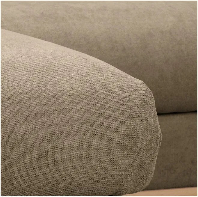 Светлокафяв ъглов диван (ляв ъгъл) Beata - Ropez