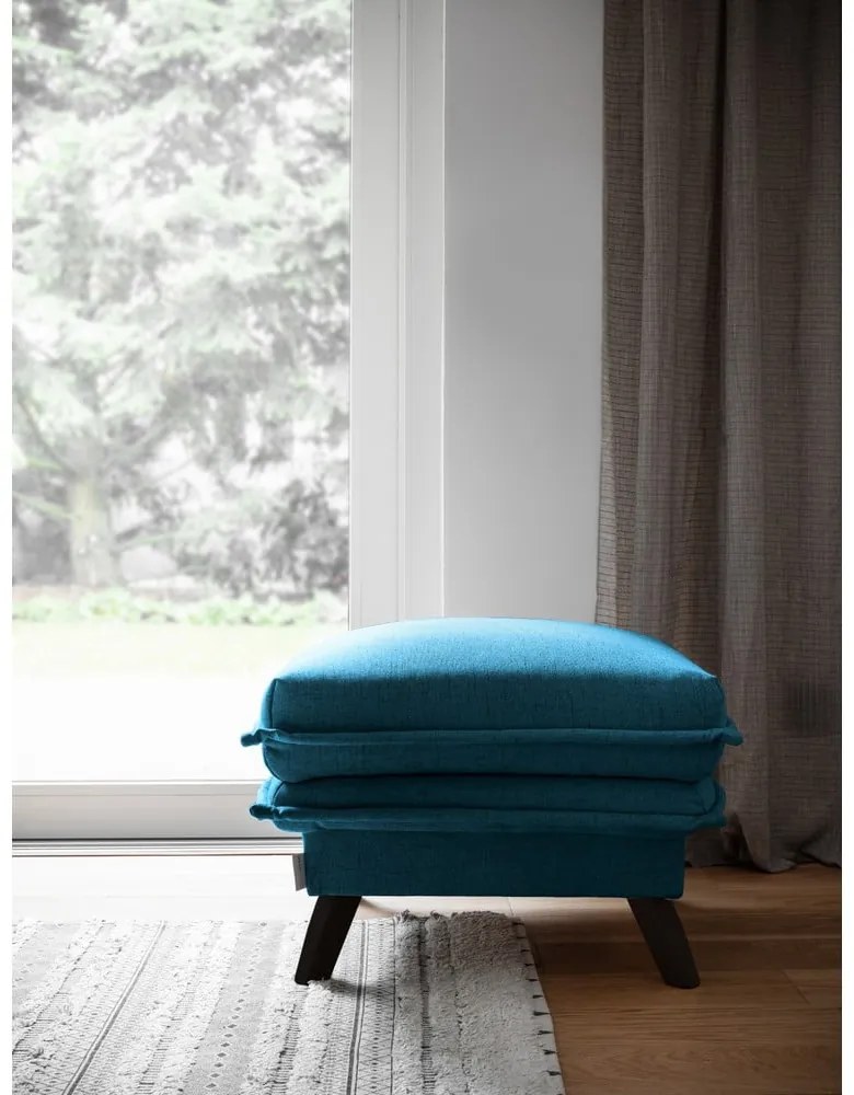 Тюркоазено столче за крака Charming Charlie - Miuform