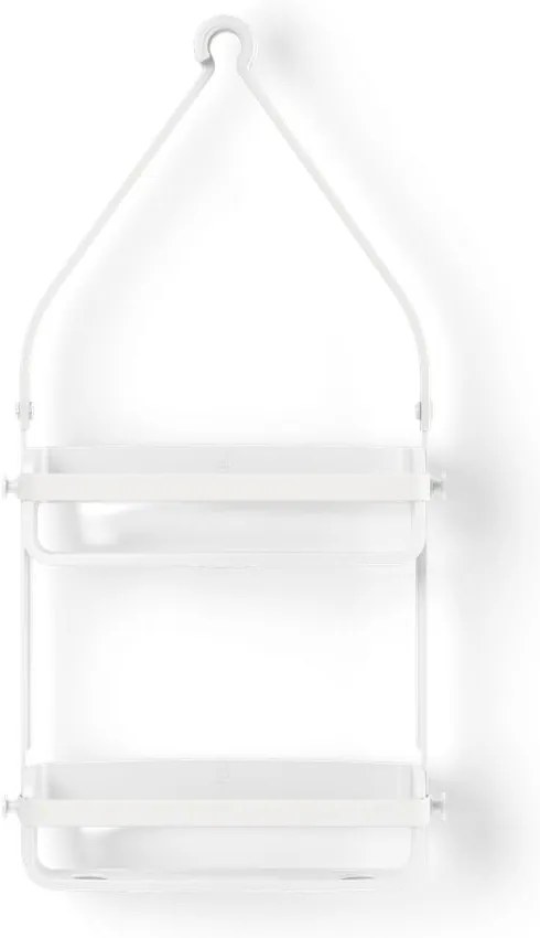 Бял висящ пластмасов рафт за баня Flex - Umbra