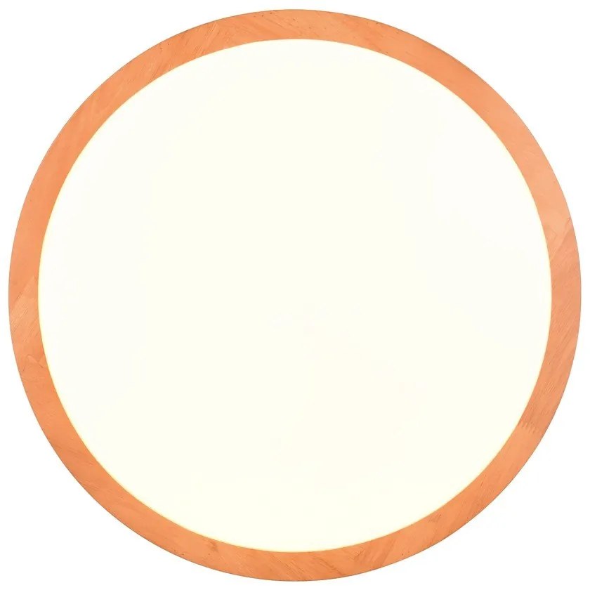 Светлокафяво LED осветление за таван ø 40 cm Iseo - Trio