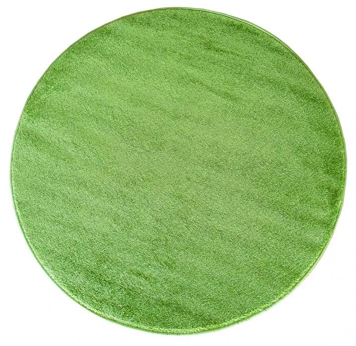 Кръгъл зелен килим Ширина: 60 ​​см | Дължина: 60 ​​см