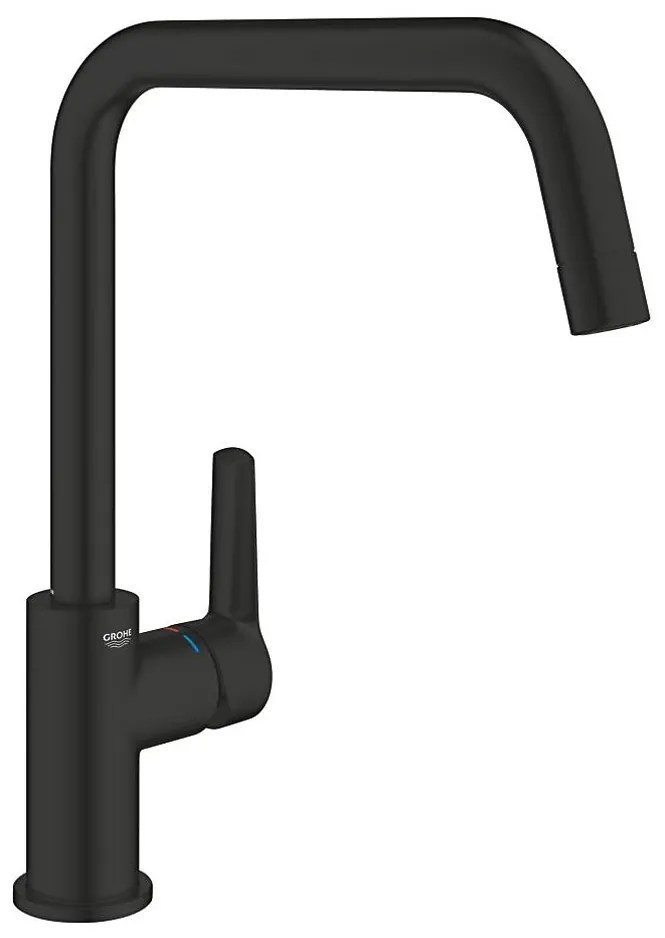 GROHE 304702430 - кухненски смесител START 310 мм черен