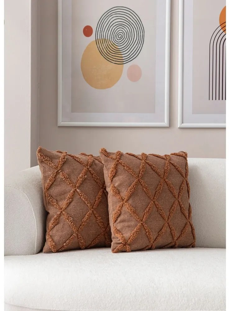 Калъфки за възглавници в комплект от 2 бр. 43x43 cm Tuffet – Mioli Decor