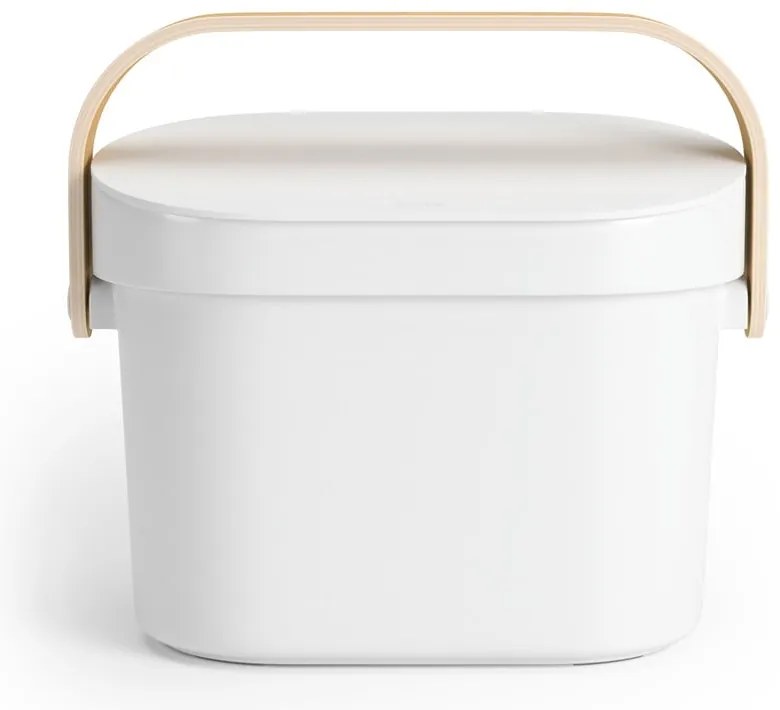 Бял контейнер за компостируеми отпадъци 4 l Bellwood – Umbra