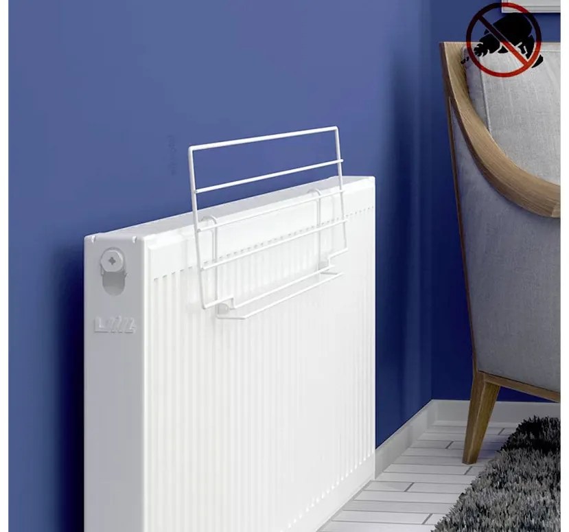 ПРИСТАВКА ЗА СУШЕНЕ НА ДРЕХИ TEKNO TEL EG-201 , КЪМ РАДИАТОР , бял