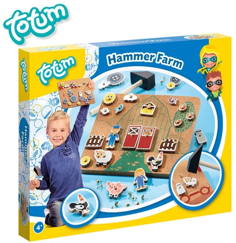 Totum - Играй и твори - Ферма с животни