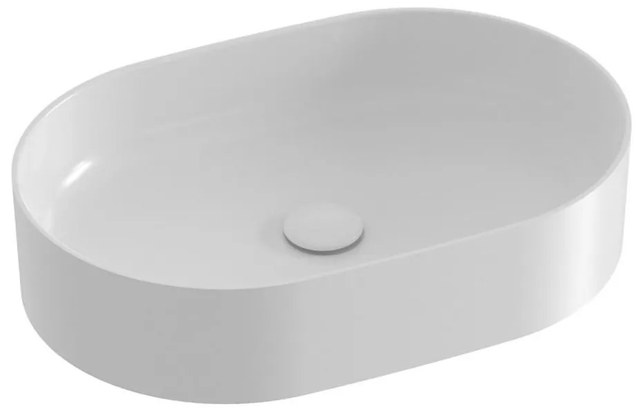 Ravak XJX01155001 - Мивка за плот CERAMIC SLIM 55x37 cm керамика/бяла
