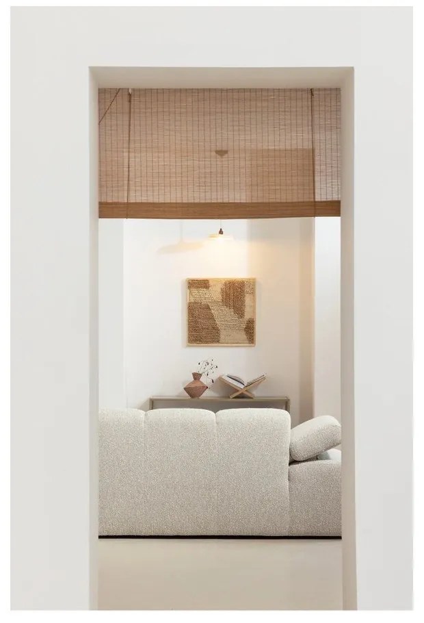 Кафяво-сива метална маса за телевизор 120x40x35 cm Teun – WOOOD