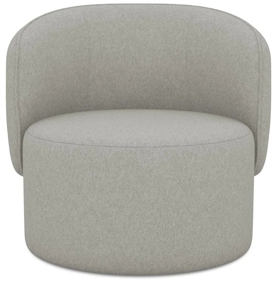 Светлосиво кресло Ipo – Makamii