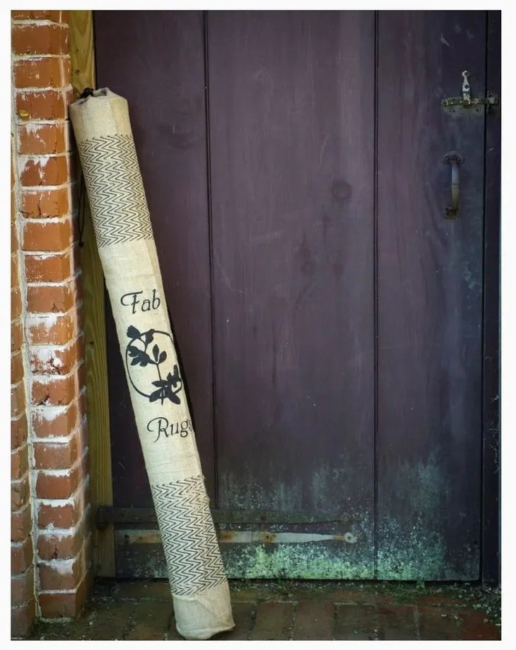 Синьо-сив двустранен килим за открито, изработен от рециклирана пластмаса , 150 x 240 cm Seville - Fab Hab