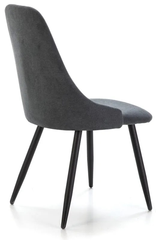 Тъмносиви трапезни столове в комплект от 4 броя Mani - Marckeric