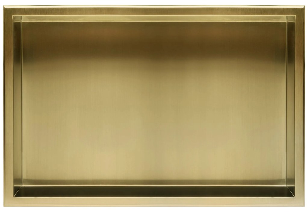 Вграден рафт за баня  30x60 gold brush