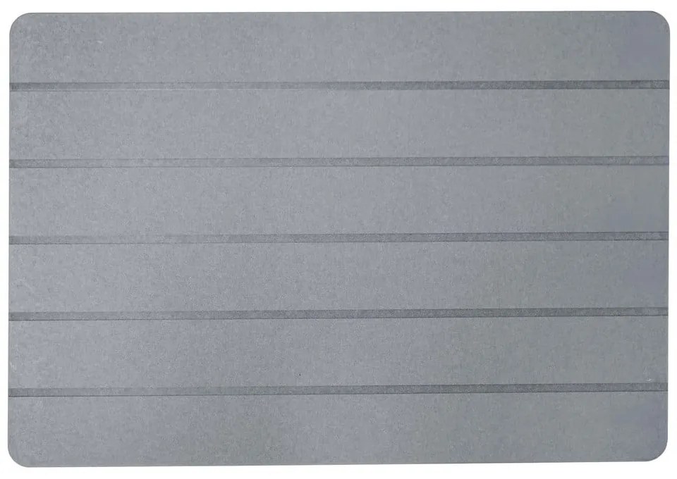 Сив килим за баня 50x70 cm Baline – douceur d'intérieur