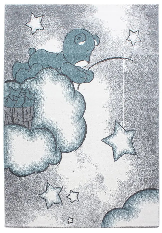 Синьо-сив детски килим 140x200 cm Kids – Ayyildiz Carpets