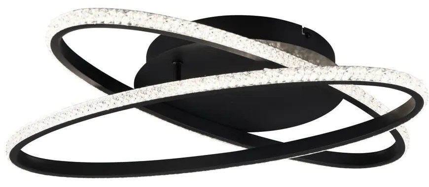 Черна LED светлина за таван Lane - Trio