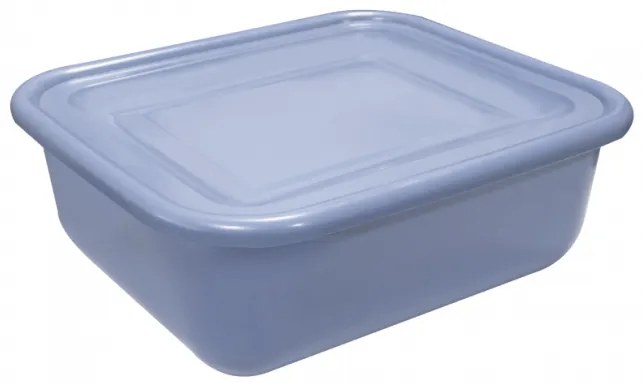 Пластмасов контейнер за количка с капак сив COVER 37x32x14cм 036E/036E GX