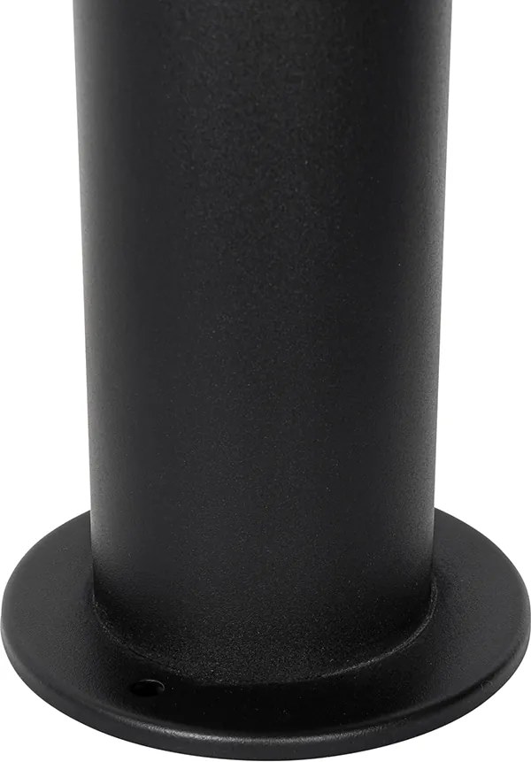 Модерна външна стълбова лампа черна 45 см IP44 - Rox