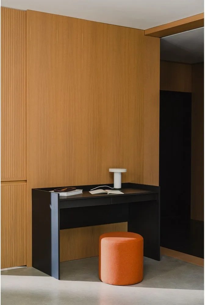 Теракотена вълнена табуретка Folk – noo.ma