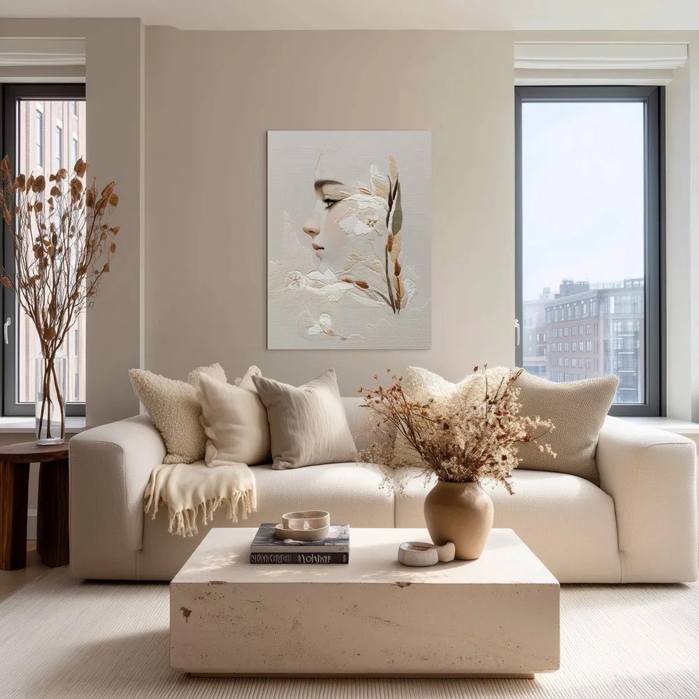 Картина 60x80 cm Stitched Bloom – Styler