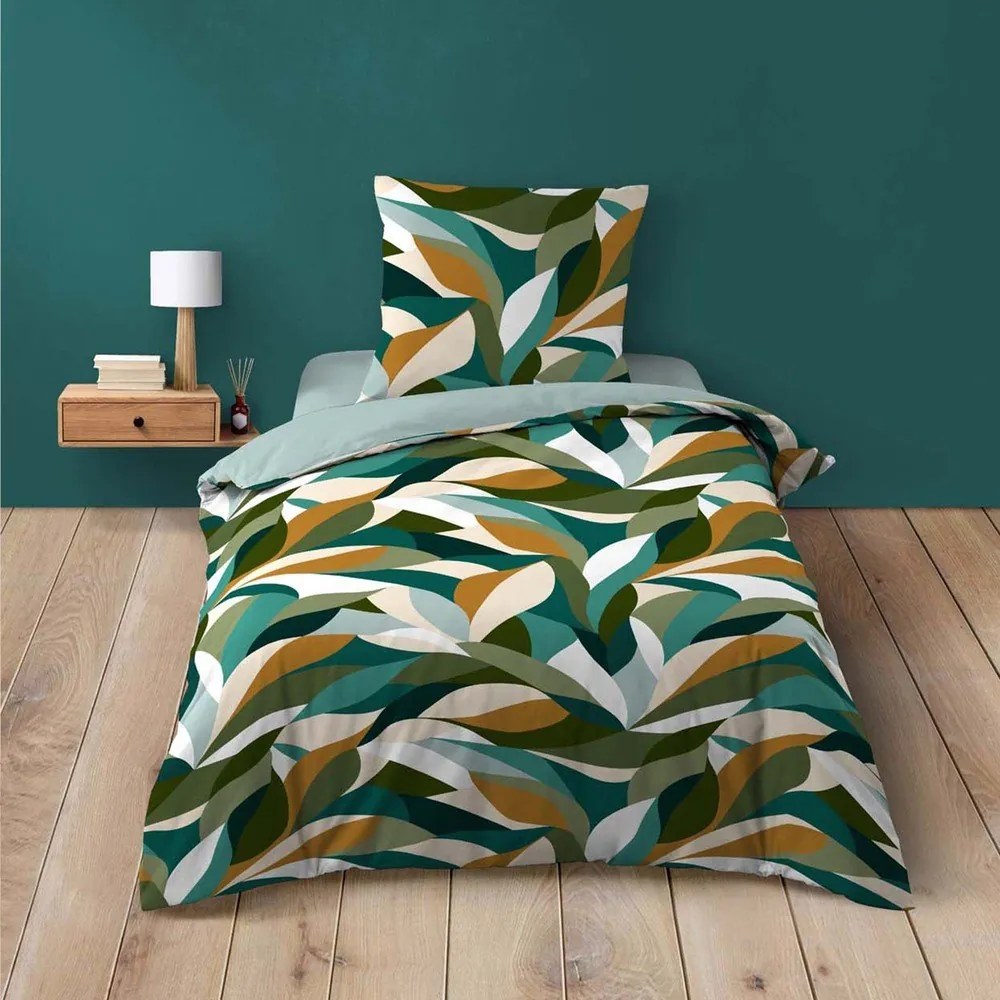 Единично памучно спално бельо 140x200 cm Swan – douceur d'intérieur