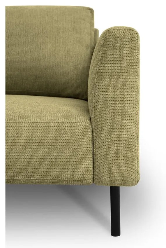 Ъглов диван в цвят горчица (ляв ъгъл) Hero – Scandic