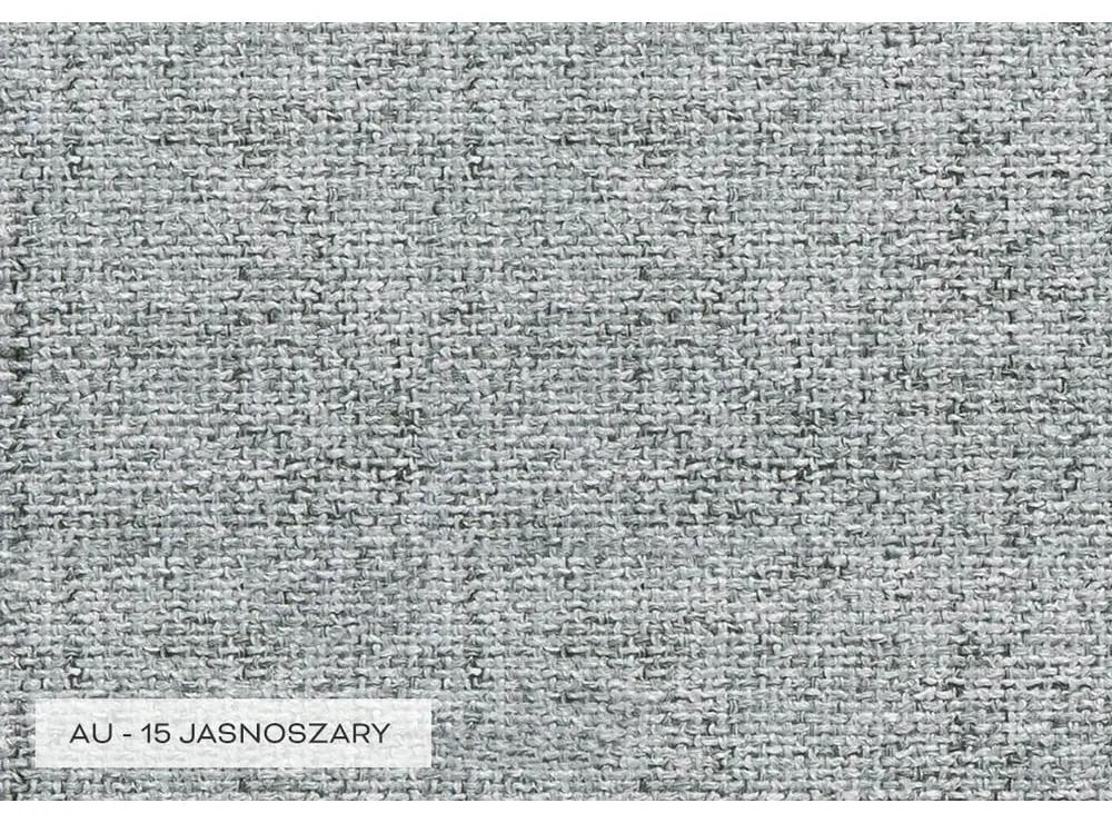 Светлосив ъглов разтегателен диван (ляв ъгъл) Bouncy Olli - Miuform