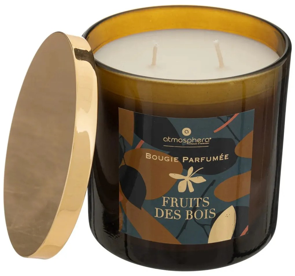 Ароматна свещ atmosphera Plum, Стъкло, 400 g - Ylang Ylang