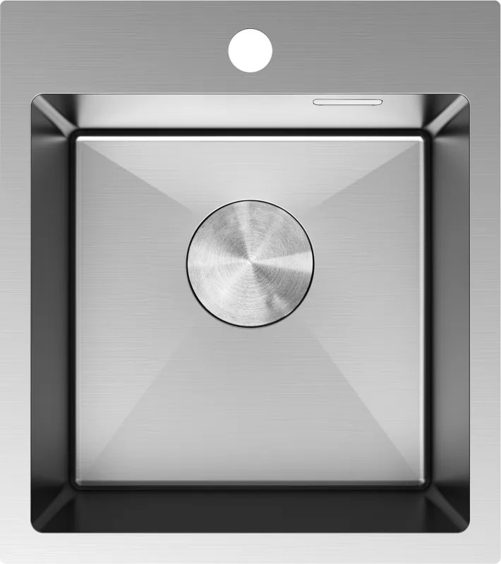 Mexen Solix стоманена мивка с 1 камера 400 x 450 мм, инокс - 6401401000-01