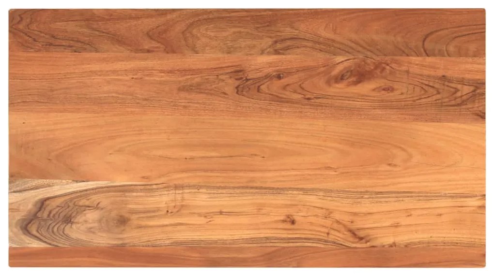 370919 vidaXL Плот за маса 100x50x2,5 см правоъгълна, масивна акация