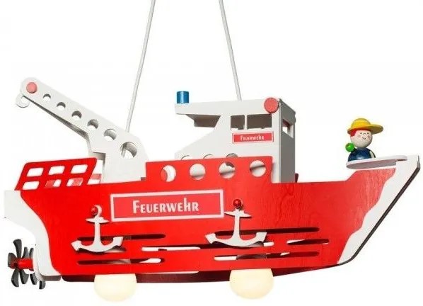 Висулна лампа за таван Elobra Fire Department Boat Fred