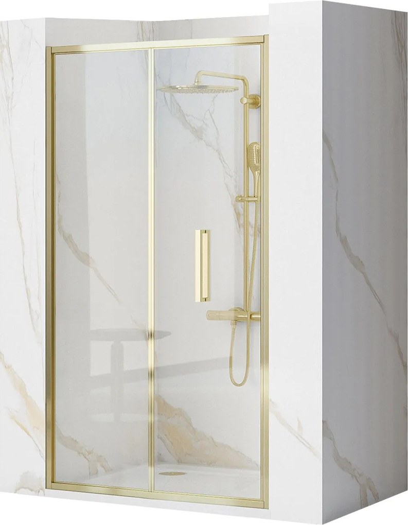 Врати за душ кабини REA Rapid Fold 100 Gold