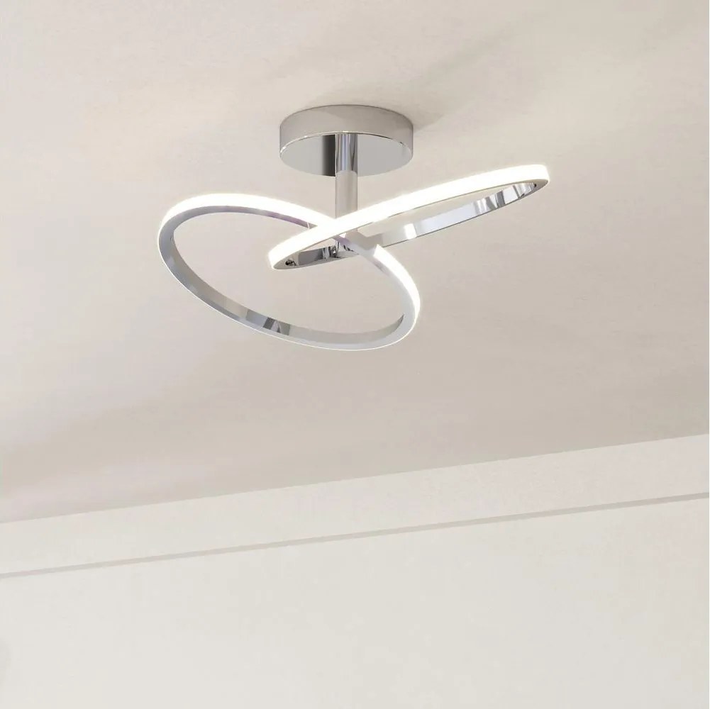 Eglo 902145 - LED таванно осветително тяло CONGIUNTI LED/12W/230V 2700/4000/6500K хром