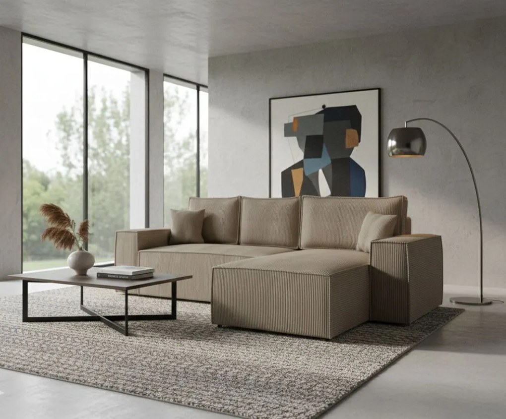 Ъглов диван Malaga mini I-Mpez-Right