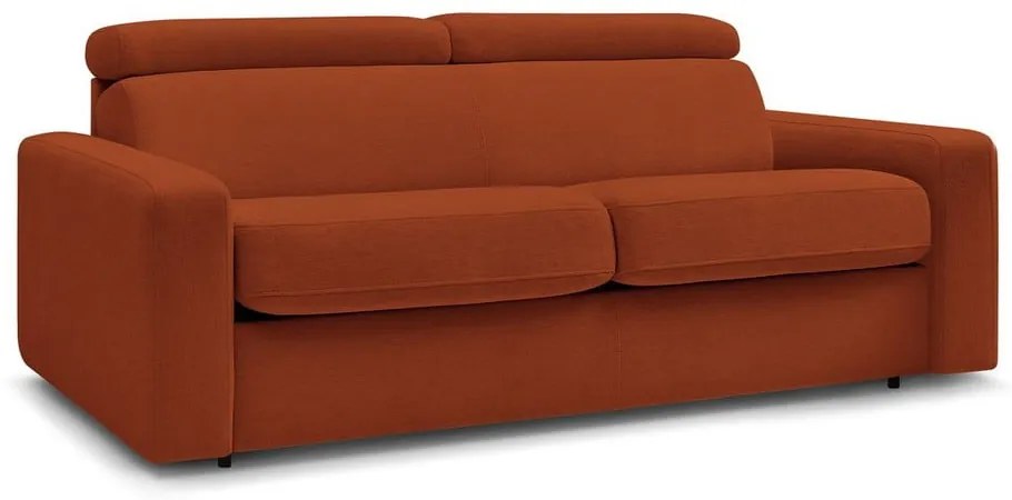 Разтегателен диван в тухлен цвят 195 cm Monaco – Bobochic Paris