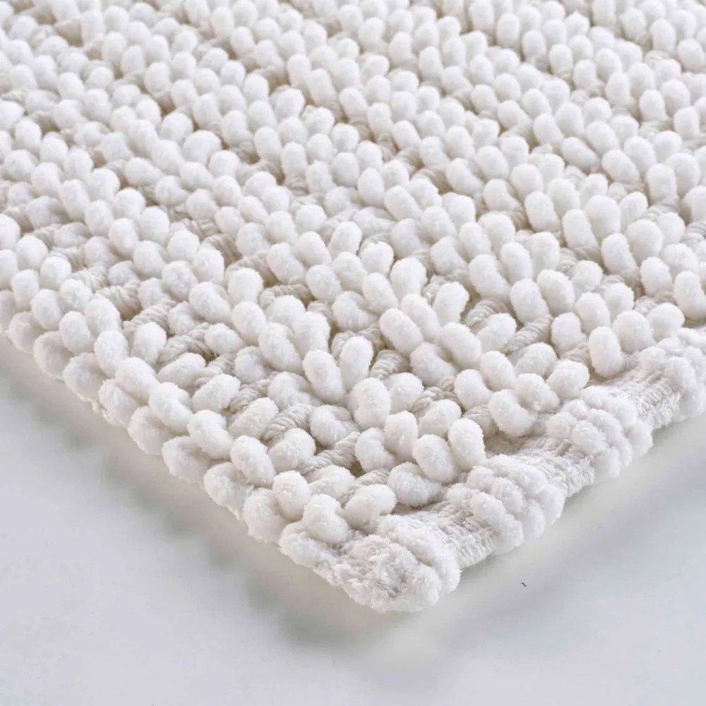 Бял килим за баня 50x80 cm Voltis – douceur d'intérieur