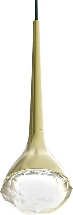 Open Design OR86171 - LED полилей на кабел CRIMA LED/7W/230V месинг