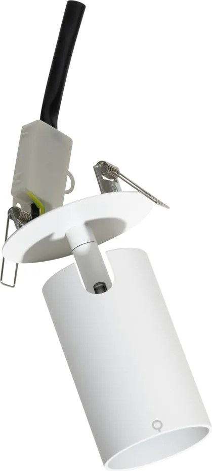 Модерен вграден прожектор бял GU10 50mm - Chels