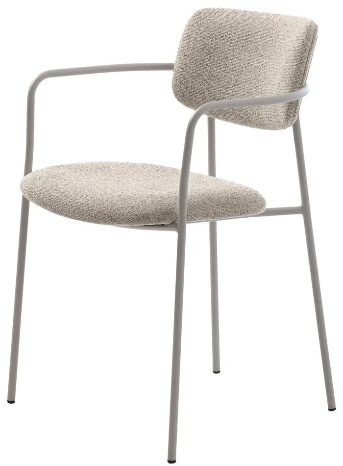 Кремав трапезен стол Zama – Unique Furniture