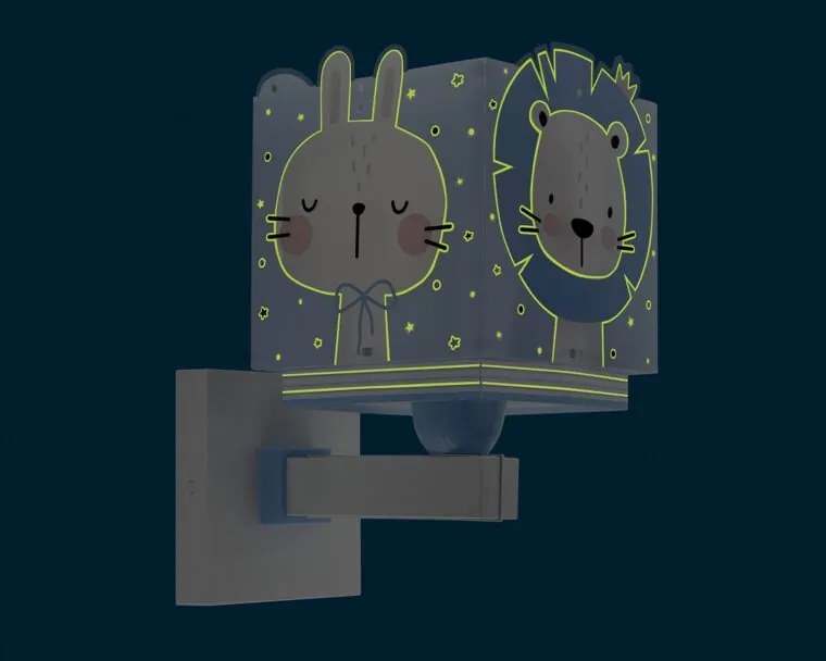 Стенна апличка Ango Baby Jungle-Blue