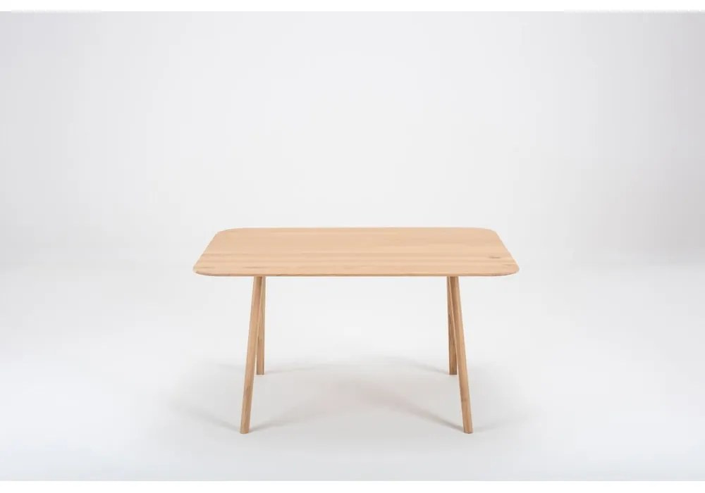 Маса за хранене от дъбова дървесина , 140 x 90 cm Ava - Gazzda