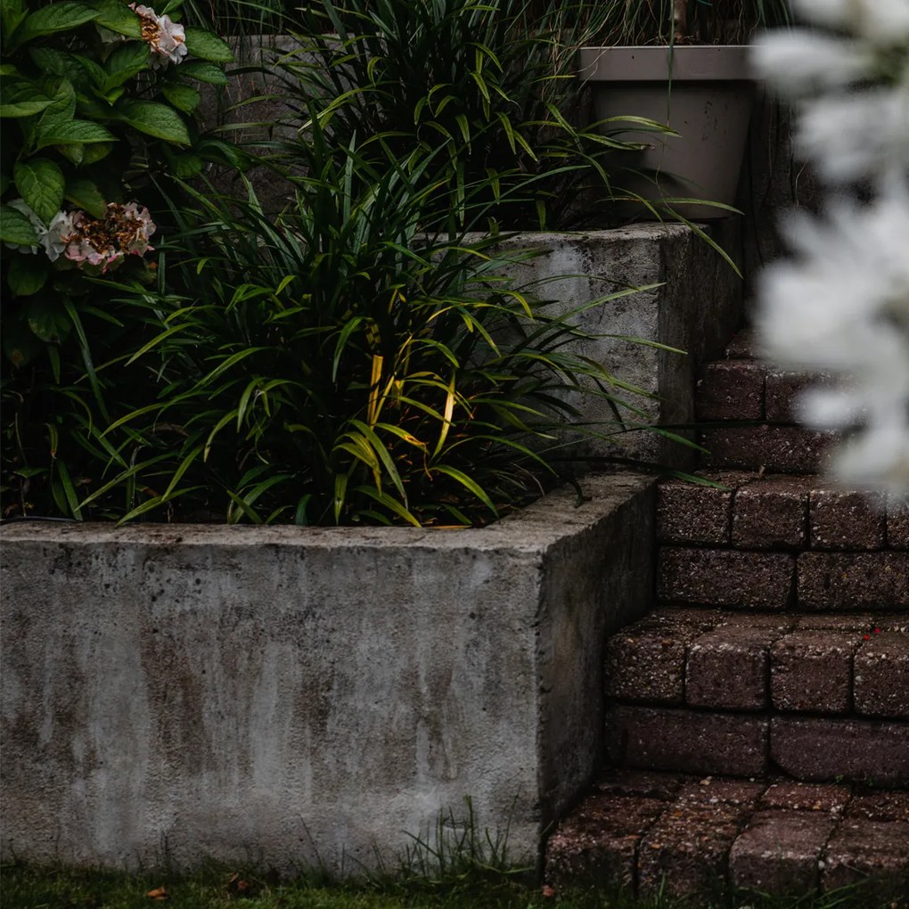 Модерен външен прожектор черен регулируем IP65 - Delux