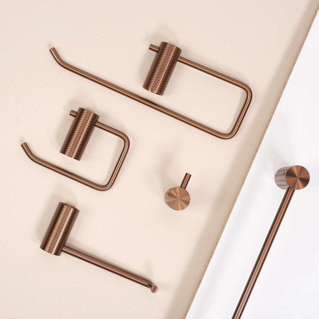 Поставка за тоалетна хартия 9711 Prism Brush Copper