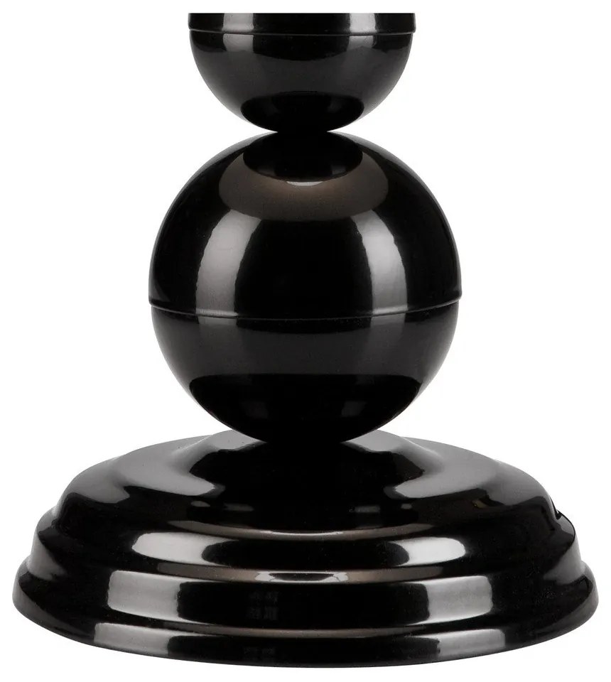 Черна настолна лампа - LAMKUR