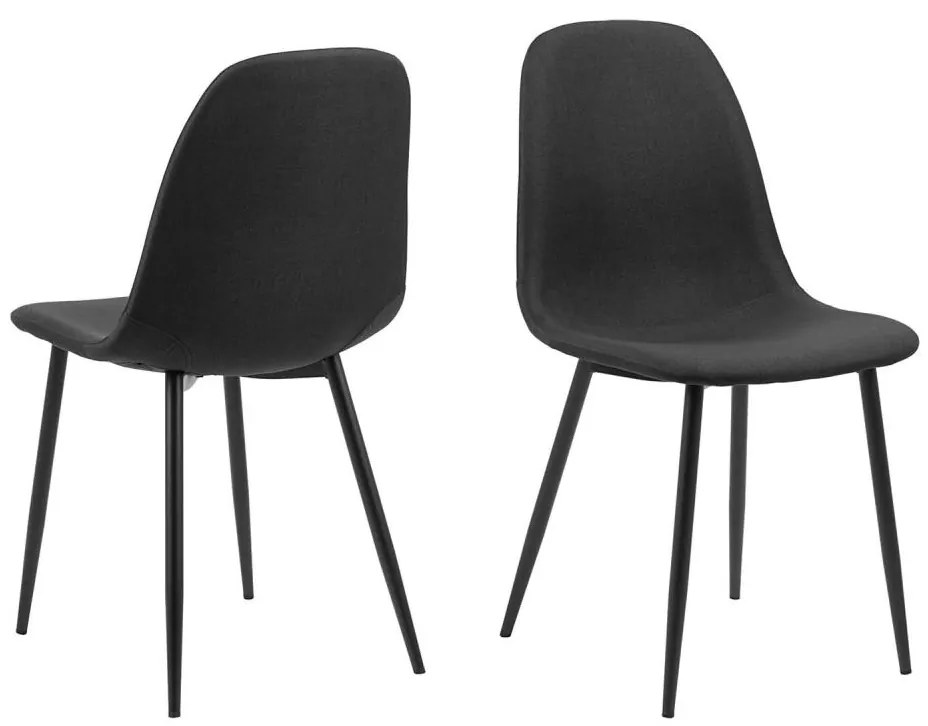 Трапезен стол KAIA 1 бр. черен