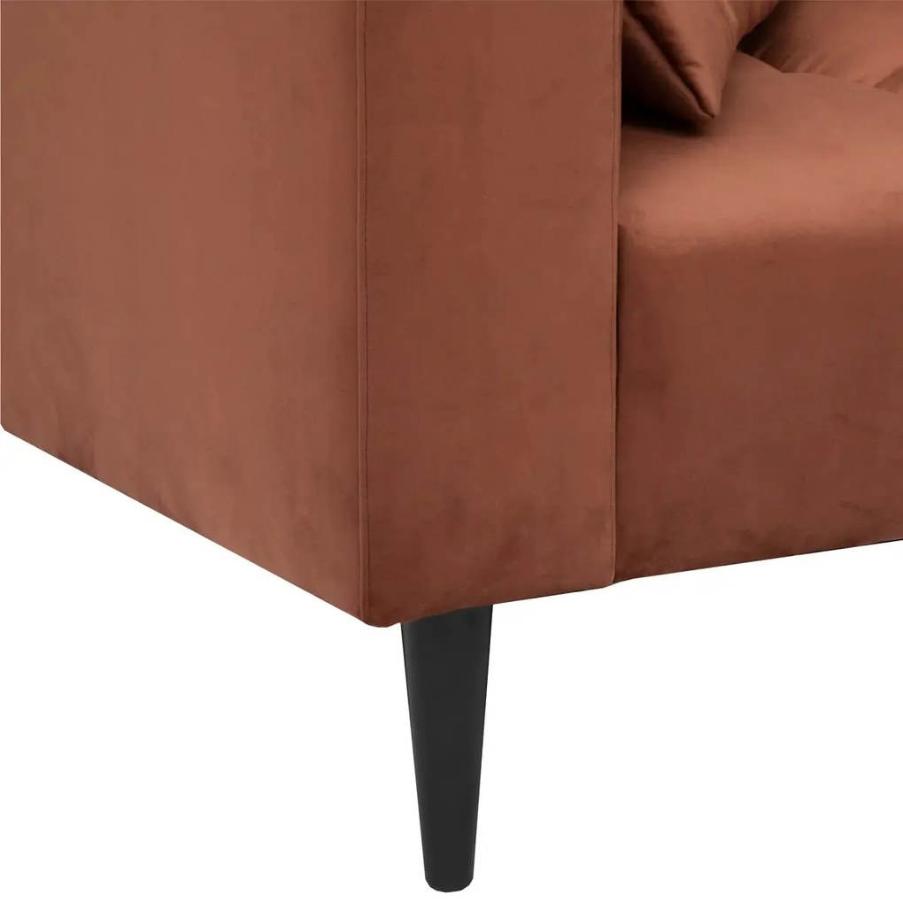 Триместен диван atmosphera Indra, 221x90x75 cm - Тъмносин