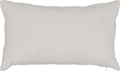 Декоративна възглавница atmosphera Delor, Бял, 30×50 cm