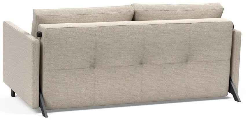 Бежов разтегателен диван с подлакътници , 160 см Cubed - Innovation