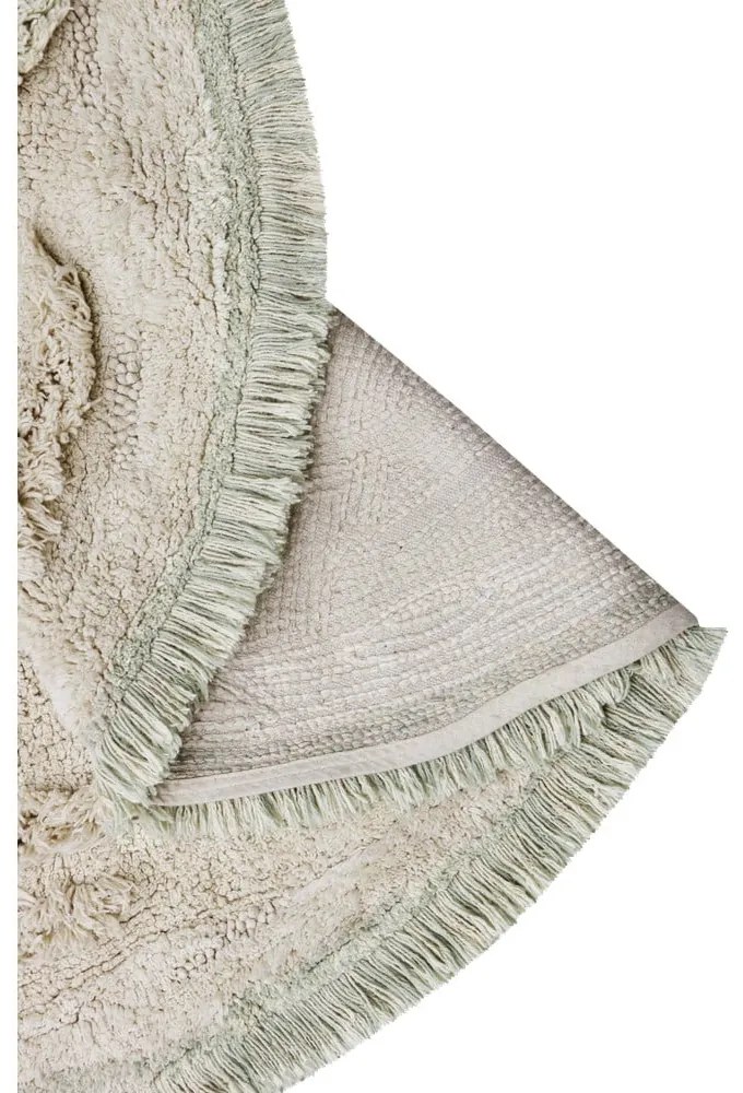 Бежово памучно детско килимче за игра ø120 cm Island – Lorena Canals